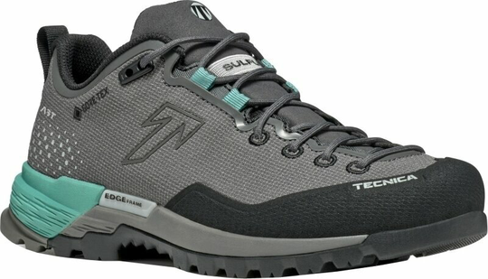 Tecnica Womens Outdoor Shoes Sulfur S GTX Womens Deep Grey/Light Petrol 38