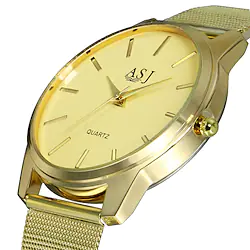 ASJ Quartz Watch for Men Analog Quartz Stylish Minimalist Classic Large Dial Alloy Alloy Rustic Theme / Two Years Lightinthebox