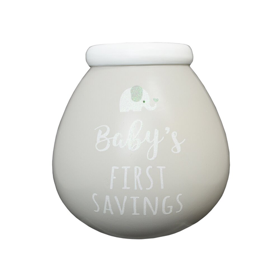 Baby's First Savings Pots of Dreams Money Pot Save Up & Smash Money Box Gift