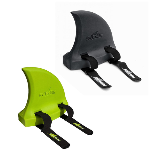 (Lime, One Size) Swimfin Swimming Swim Shark Fin Training Floatation Aid