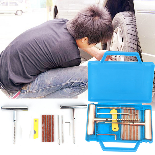 11PCS Heavy Duty Tire Car Tire Wheel Plug Tyre Mending Repair Kit