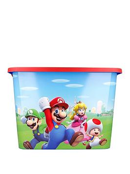Mario Super Mario Storage Click Box - 23L