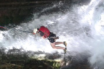 Waterfall Canyoning rappelling & Hot Springs tour