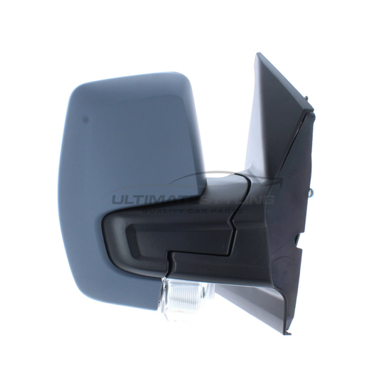Ford Transit Custom Van 2012-> Manual Wing Door Mirror Drivers Side Primed Cover