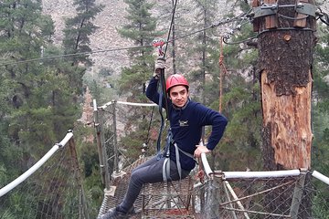 Maipo Canyon Zip Lining and Canopy plus Winery Tour and Tasting