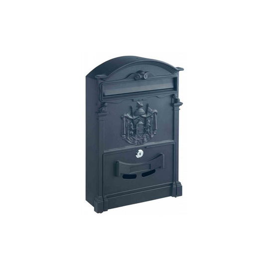 Traditional Post Box Black Letterbox Artistic Designer Ashford Rottner
