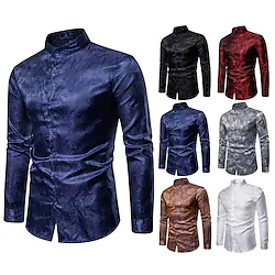 Plague Doctor Punk Gothic Victorian Steampunk 17th Century Blouse / Shirt Men's Costume Vintage Cosplay Party Shirt Carnival Lightinthebox