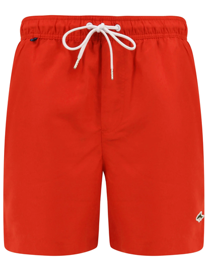 Swim Shorts Bramble Basic Microfibre Swim Shorts In Mars Red - Le Shark / S - Tokyo Laundry