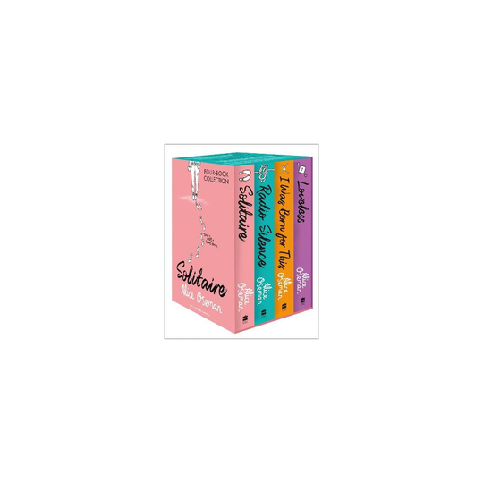 Alice Oseman Four-Book Collection Box Set (Solitaire, Radio Silence, I Was Born For This, Loveless)