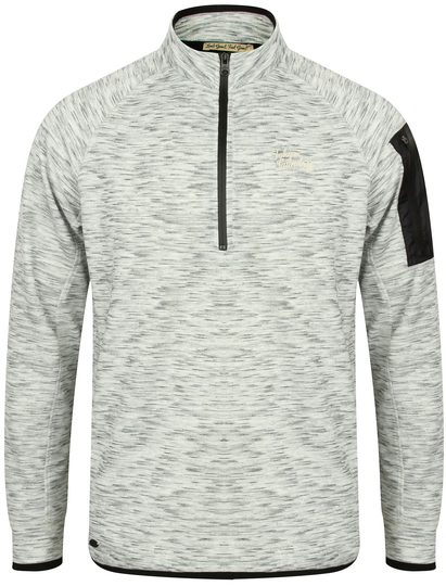 Hoodies / Sweatshirts Darowen Peaks Spacedye Pullover Hoodie with Zip Collar in Eggshell - Tokyo Laundry / S - Tokyo Laundry
