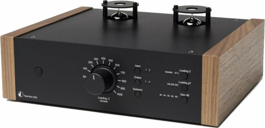 Pro-Ject Tube Box DS2 Silver/Rosenut