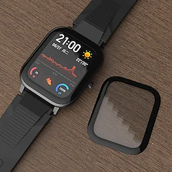 1 Pcs martwatch Screen Protector for Amazfit GTS Anti-Scratch 3D Protective Full Coverage Tempered Glass Screen Film Lightinthebox
