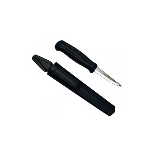 Mora Wood Carving Basic Knife - 75mm Super Sharp Blade - Easy Grip Handle