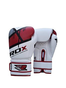 Rdx Maya Hide Leather Gloves &Ndash; Red/White