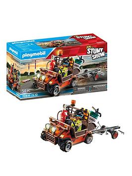 Playmobil Air Stunt Show 70835 Tool And Gear Truck