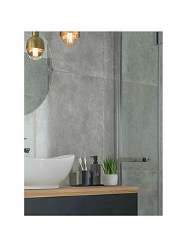 Topps Tiles Abrasio Steel 61Cm X 61Cm (Box Of 3 Tiles)