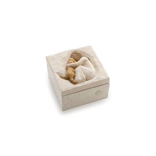 Willow Tree True, sculpted hand-painted keepsake box