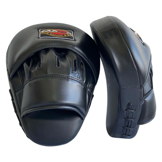 Curved Focus Mitts Pad Hook & Jab Kick Boxing PunchBag Pair