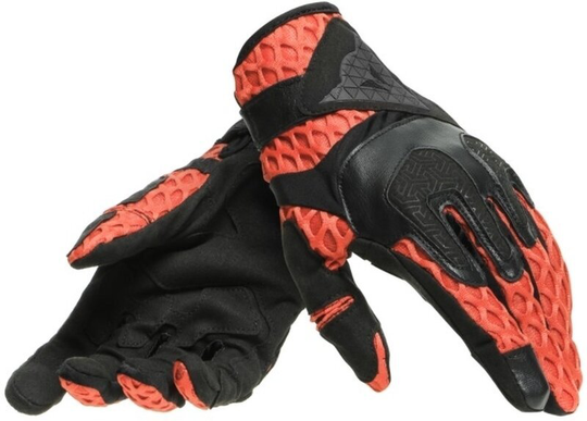 Dainese Air-Maze Black/Flame Orange XL Motorcycle Gloves
