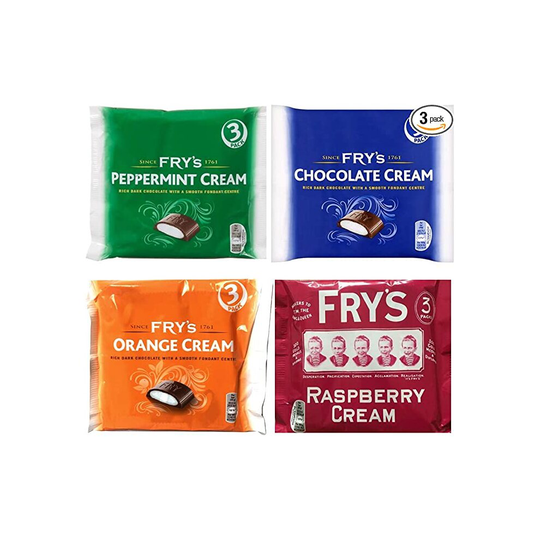 Frys Selection Box Chocolate Cream 3 Bars of Each Flavour 12