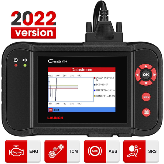 Launch X431 VII+ (CRP123) OBD2 Scanner Creader Car Diagnostic Code Reader EOBD Scan Tool