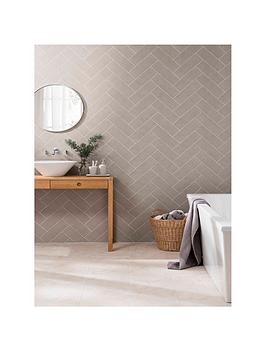 Topps Tiles Touchline Silver 10Cm X 30Cm (Box Of 36 Tiles)
