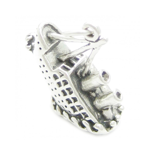 Sinking Ship sterling silver charm .925 x 1 Titanic Ships cruise charms