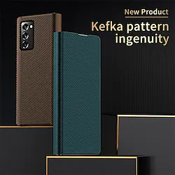 Phone Case For Samsung Galaxy Back Cover Z Fold 2 Z Fold 3 Water Resistant Dustproof Solid Colored TPU PC Lightinthebox
