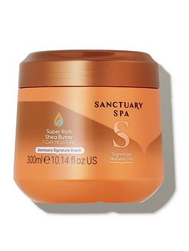 Sanctuary Spa Signature Natural Oils Super Rich Shea Butter 300Ml