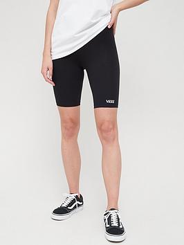 Vans Flying V Legging Shorts - Black, Black, Size Xs, Women
