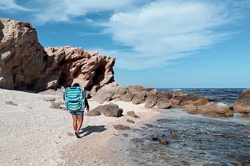 Snorkeling on a hidden beach