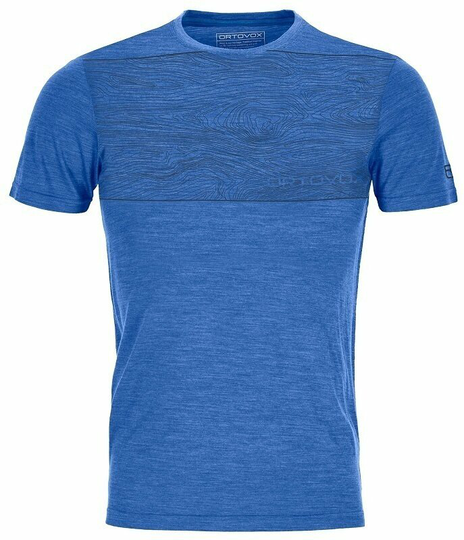 Ortovox 120 Cool Tec Wood T-Shirt M Just Blue Blend S