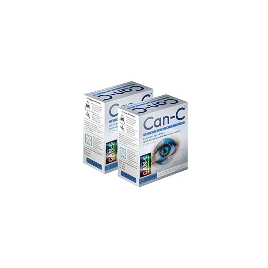 Can-c Eye-drops Two Boxes: Contains Four 5ml Vials by Can-C
