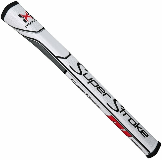 Superstroke Traxion Pistol GT Tour Grip White/Silver