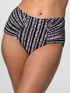 Miss Mary of Sweden Bondi Bikini Brief - Black, Black, Size 12, Women