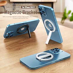 Strong Magnetic Cell Phone Ring Holder For iPhone 12 13 Series MagSafe Zinc Alloy Removable Ring Grip Kickstand Stand For Iphone Apple Lightinthebox