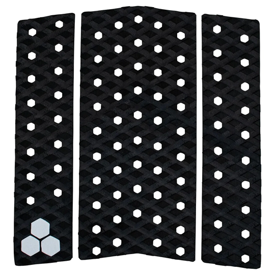 Channel Islands 3 Piece Reef Heazlewood Front Foot Surfboard Grip Pad - Black