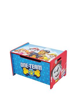 Paw Patrol Deluxe Wooden Storage Box/Bench