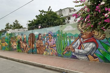 Graffiti Tour in Santa Marta Old City