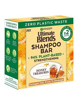 Garnier Ultimate Blends Honey Treasures Strengthening Shampoo Bar For Damaged Hair 60G