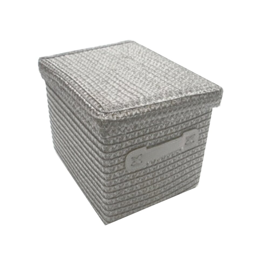 (Dark Grey, EXTRA LARGE 36x28x24cm) Neon Colours Toy Box Storage Basket + Handle & Lid