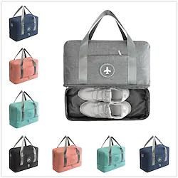 Travel Duffle with Wet Pocket Shoe Compartment, Large Cpacity Workout Bag Waterproof Storage Bag 42X30X14CM Lightinthebox