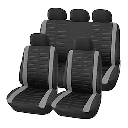 StarFire 5 Sets Full Set Universal Adapter Car Seat Cover 4 Colors Optional Car Seat Cover Car Protective Decorative Interior Lightinthebox