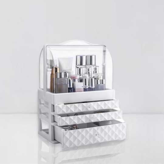 Cosmetic Organizer Box Makeup Case Holder Drawer Jewelry Display