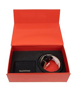 Valentino Bags Toffee Belt And Wallet Gift Box - Black