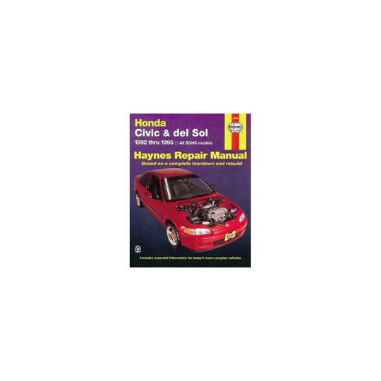 Honda Civic Del Sol 92 95 Haynes Automotive Repair Manuals