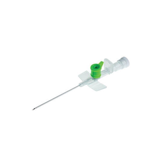 18g 45mm Green BD Venflon IV Winged Cannula with Injection Port Box of 25