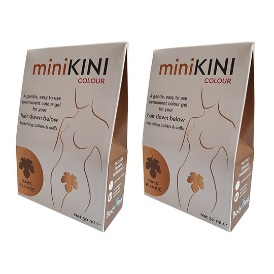 miniKini Organic Permanent Dye Colour Best Bikini Hair Dark Blonde X2
