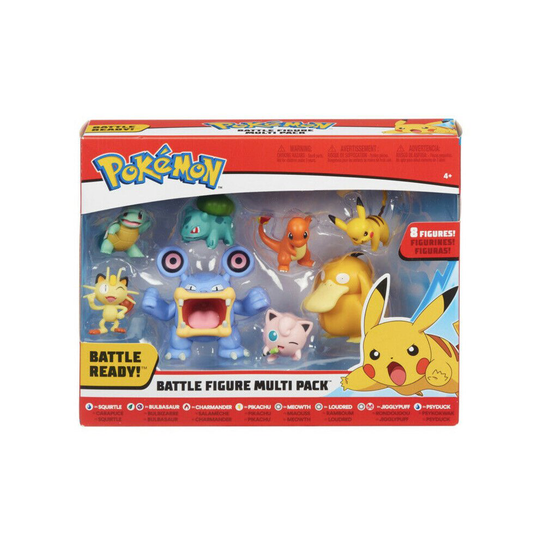 Pokémon Battle Ready 8 Figure Multipack Box Set