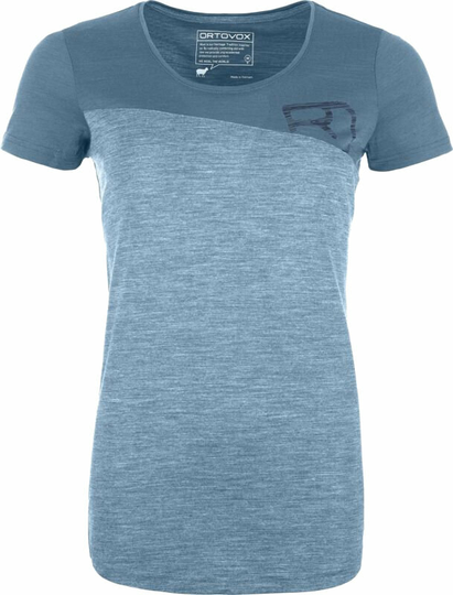 Ortovox 150 Cool Logo T-Shirt W Light Blue S